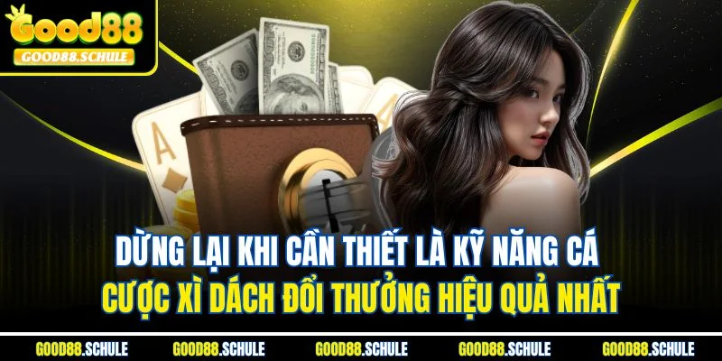 Dừng lại khi cần thiết là kỹ năng cá cược xì dách đổi thưởng hiệu quả nhất